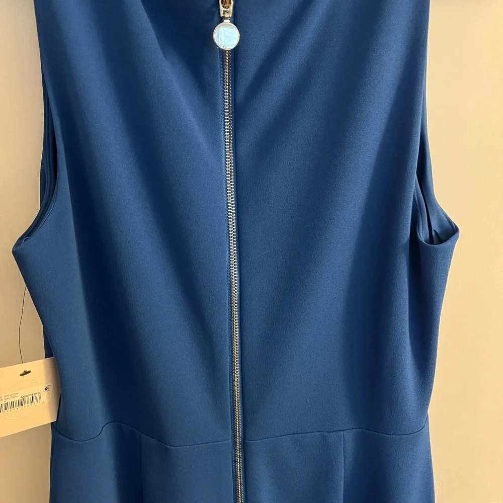 NWT Blue Dress - size 6 - Picture 4 of 5
